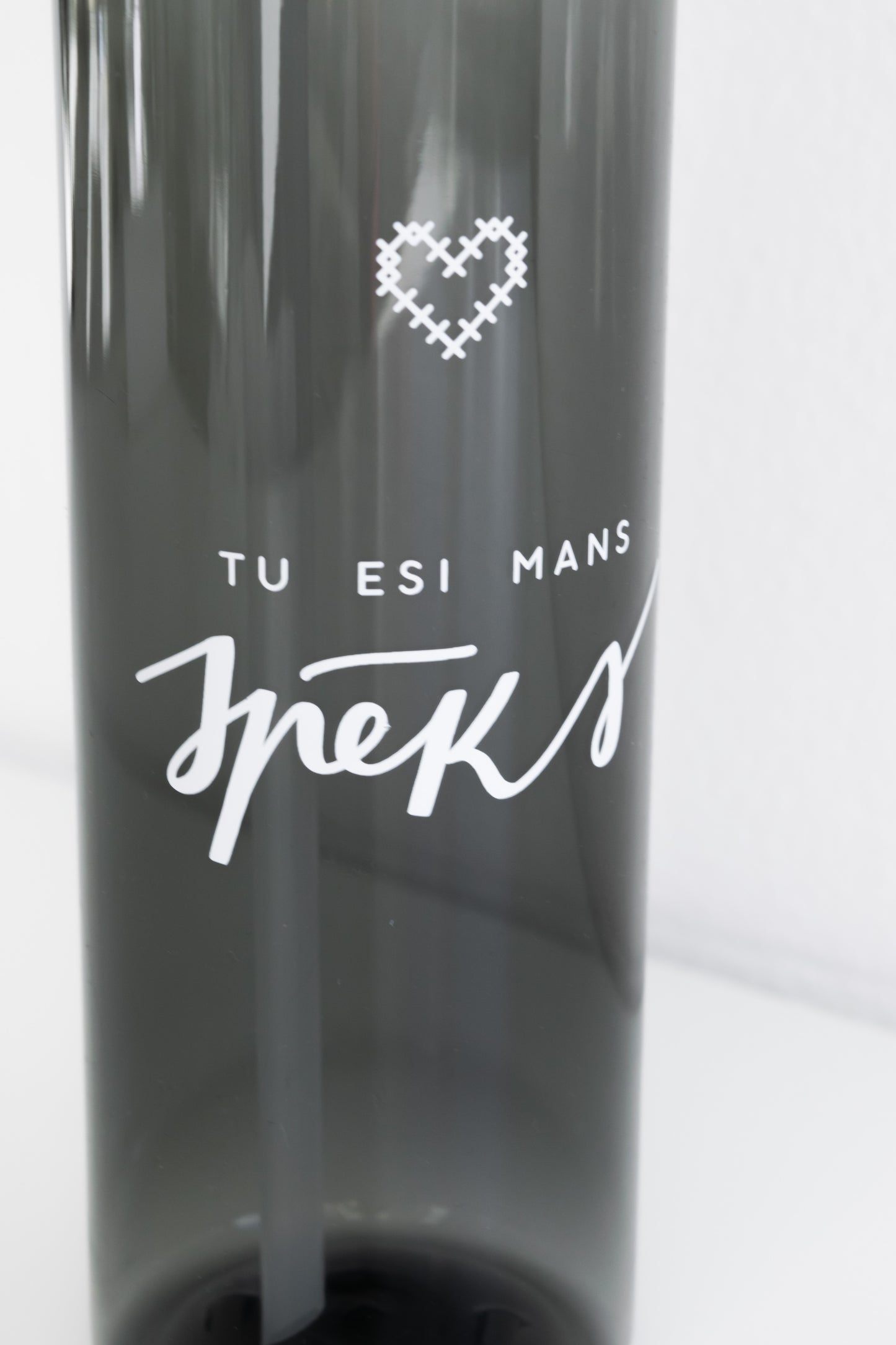 Pudele "Tu esi mans SPĒKS"