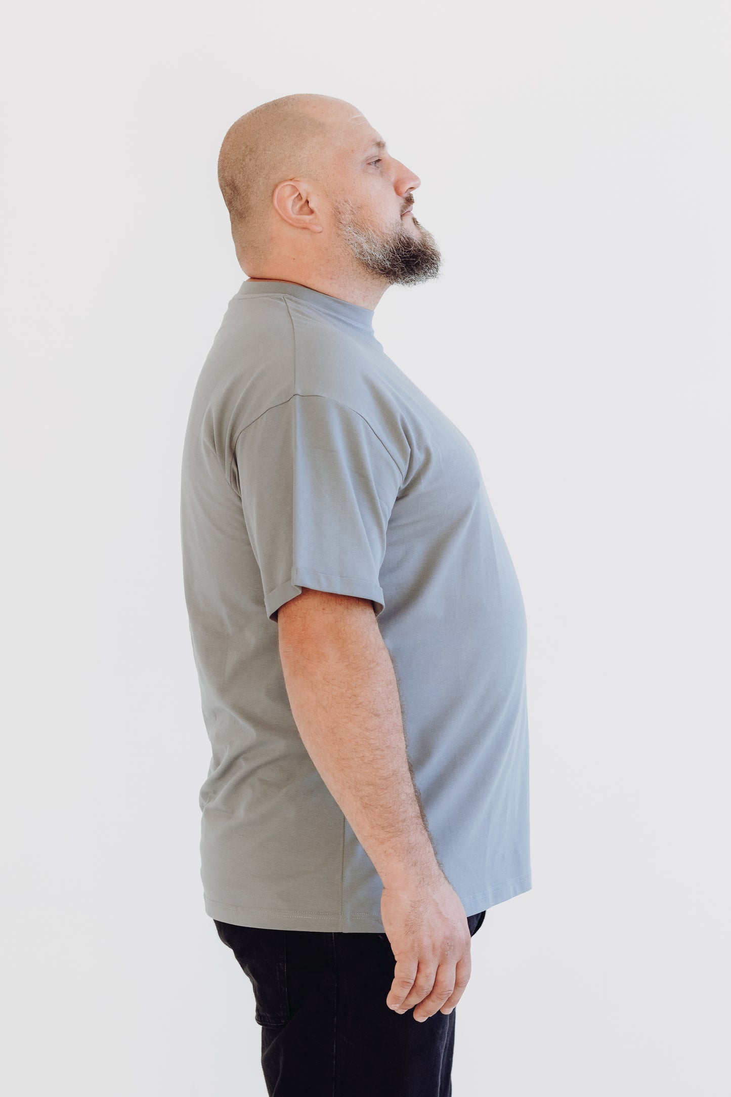 Grey T-shirt "Tu esi mans MIERS"