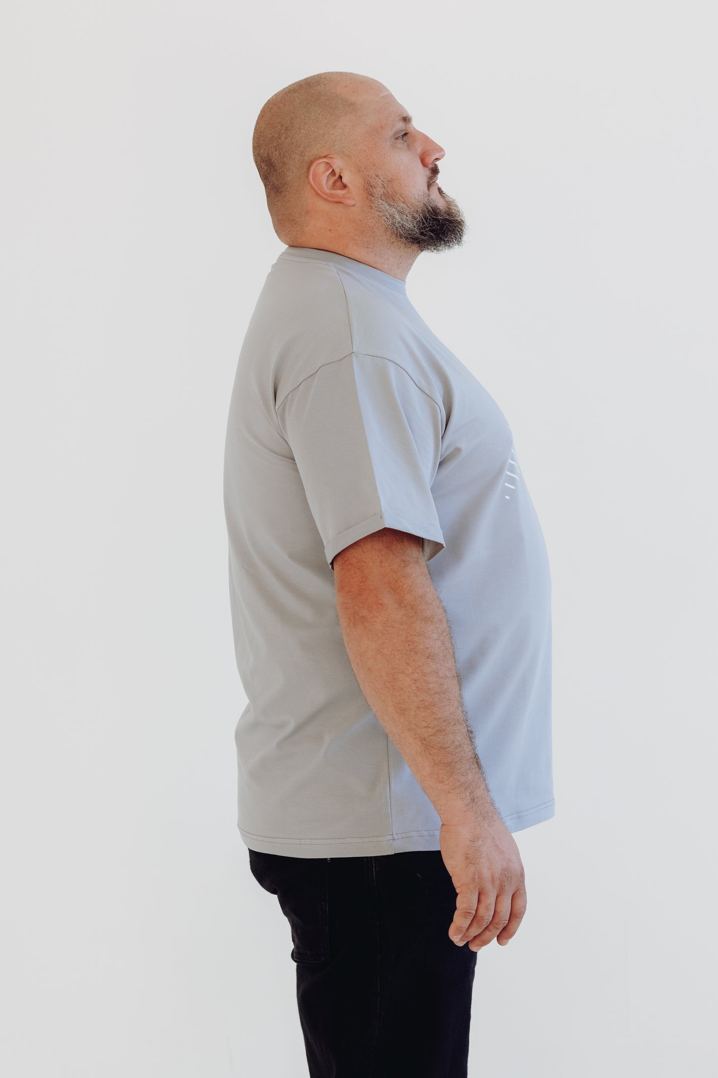 Grey T-shirt "Tu esi mans MIERS"