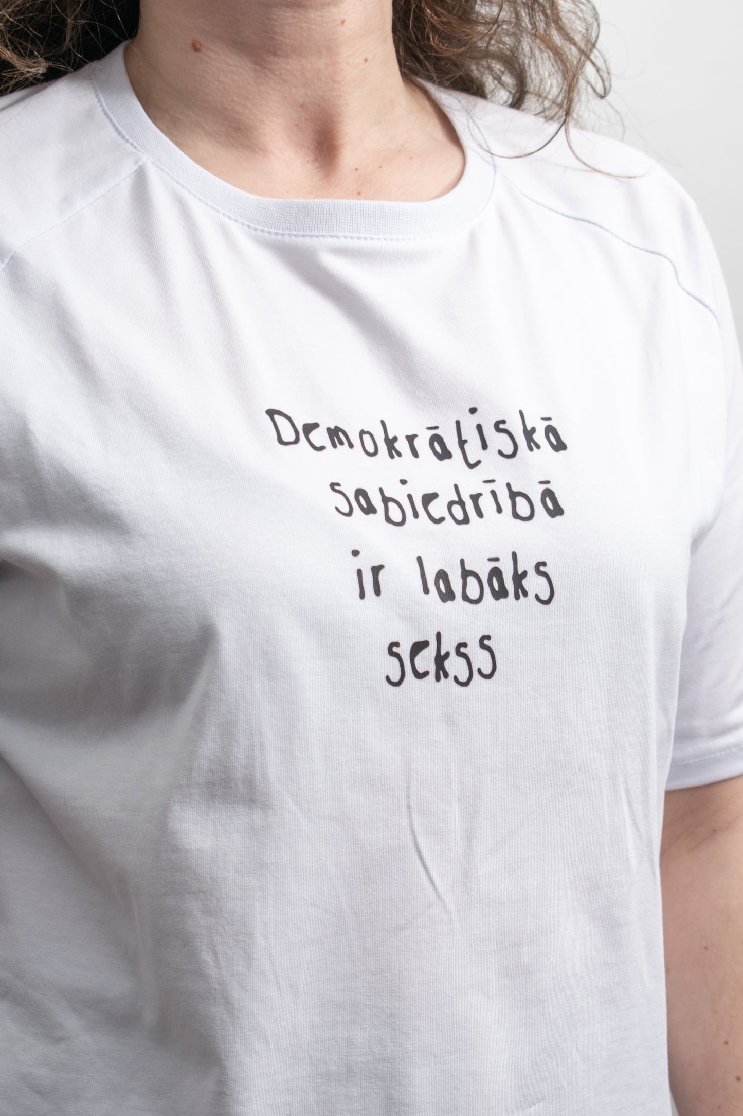LAMPA T-krekls - "Demokrātiskā sabiedrībā ir labāks sekss"