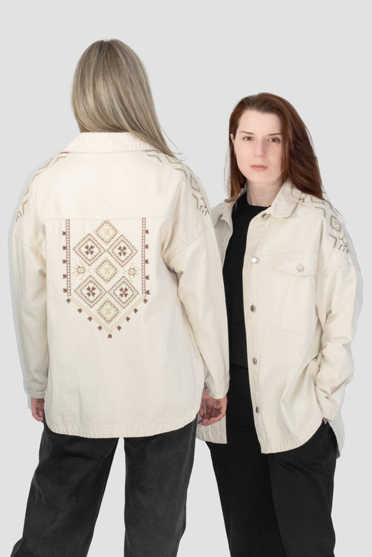 Сіра футболка "Ти мій МИР" 