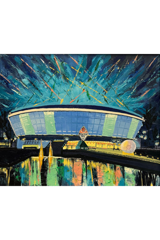 Painting "Donbass arena"