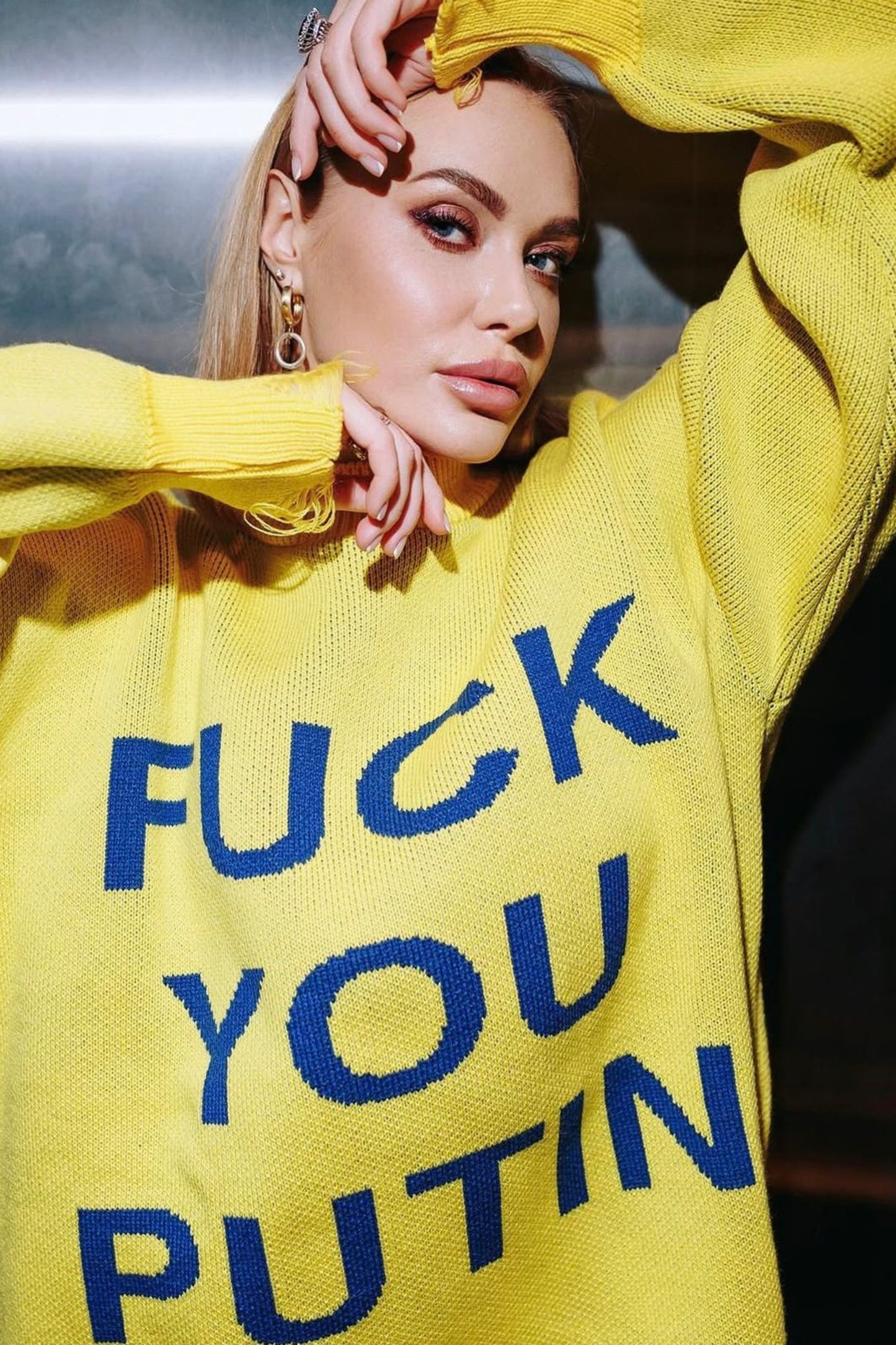 Džemperis "F*ck you putin"