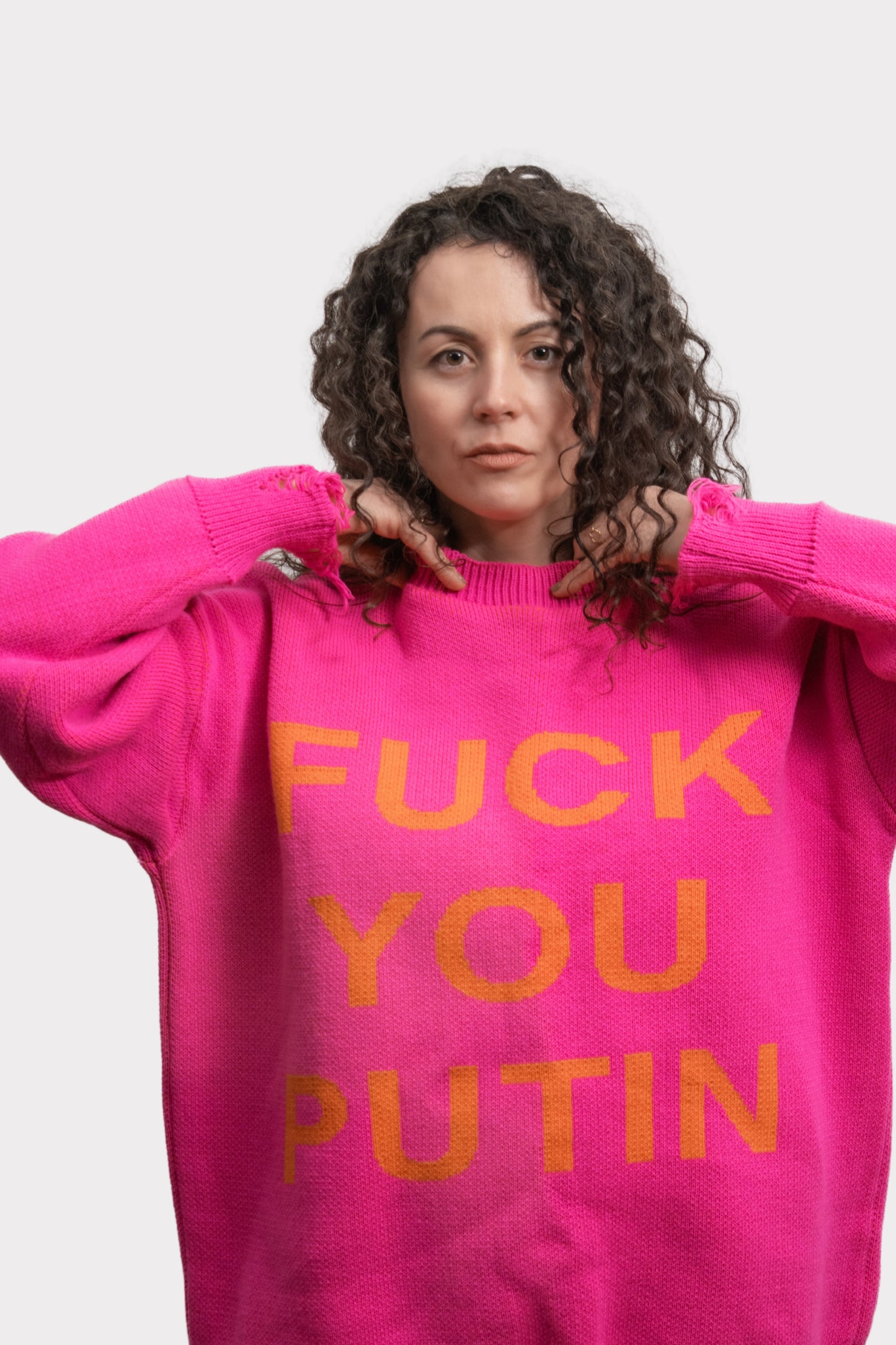 Džemperis "F*ck you putin"