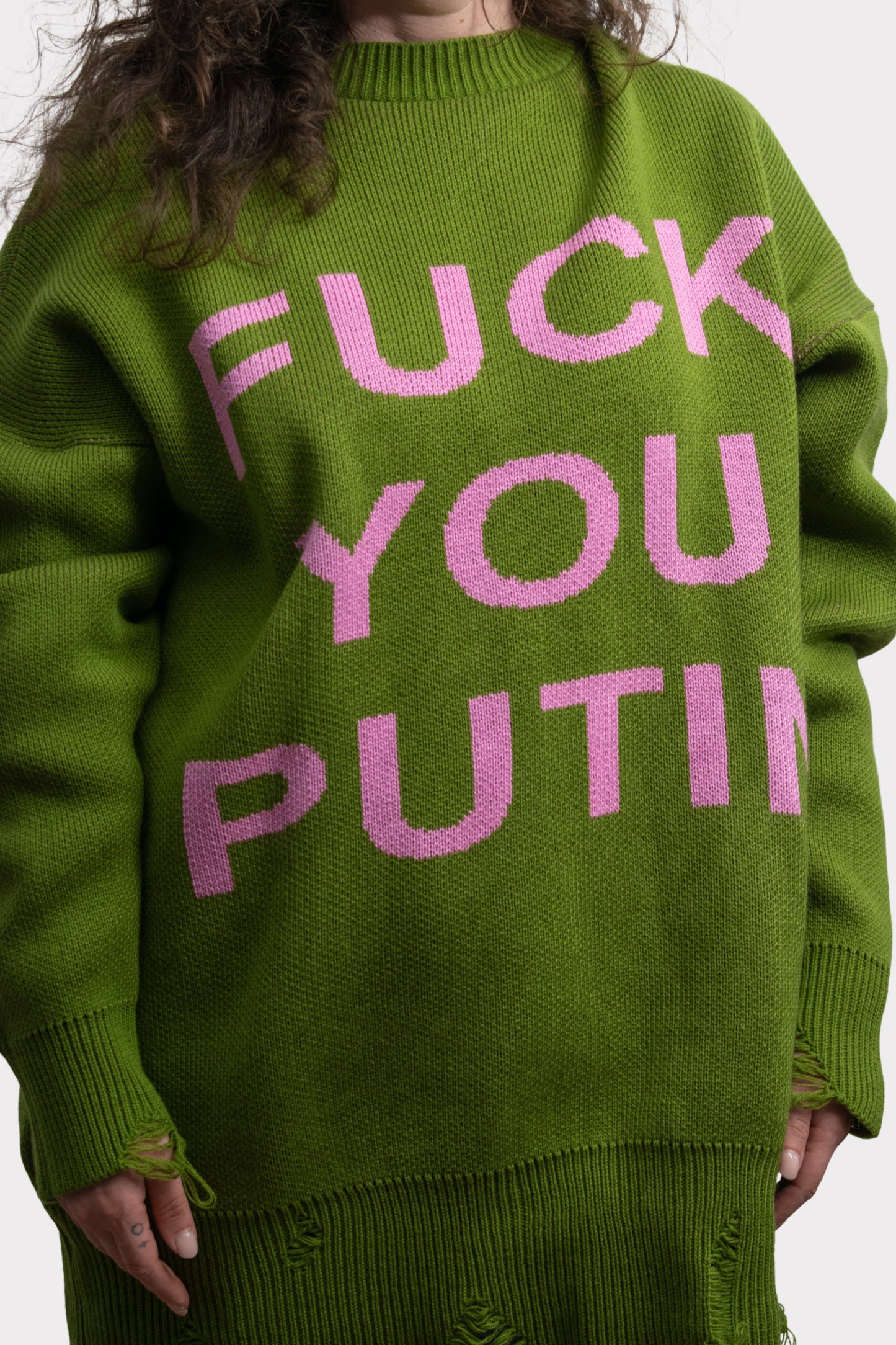 Džemperis "F*ck you putin"