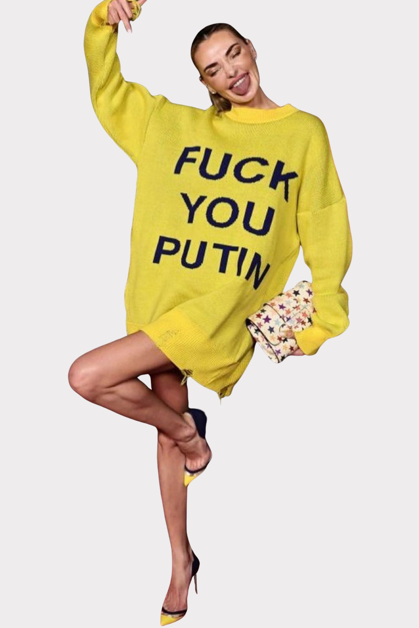 Džemperis "F*ck you putin"