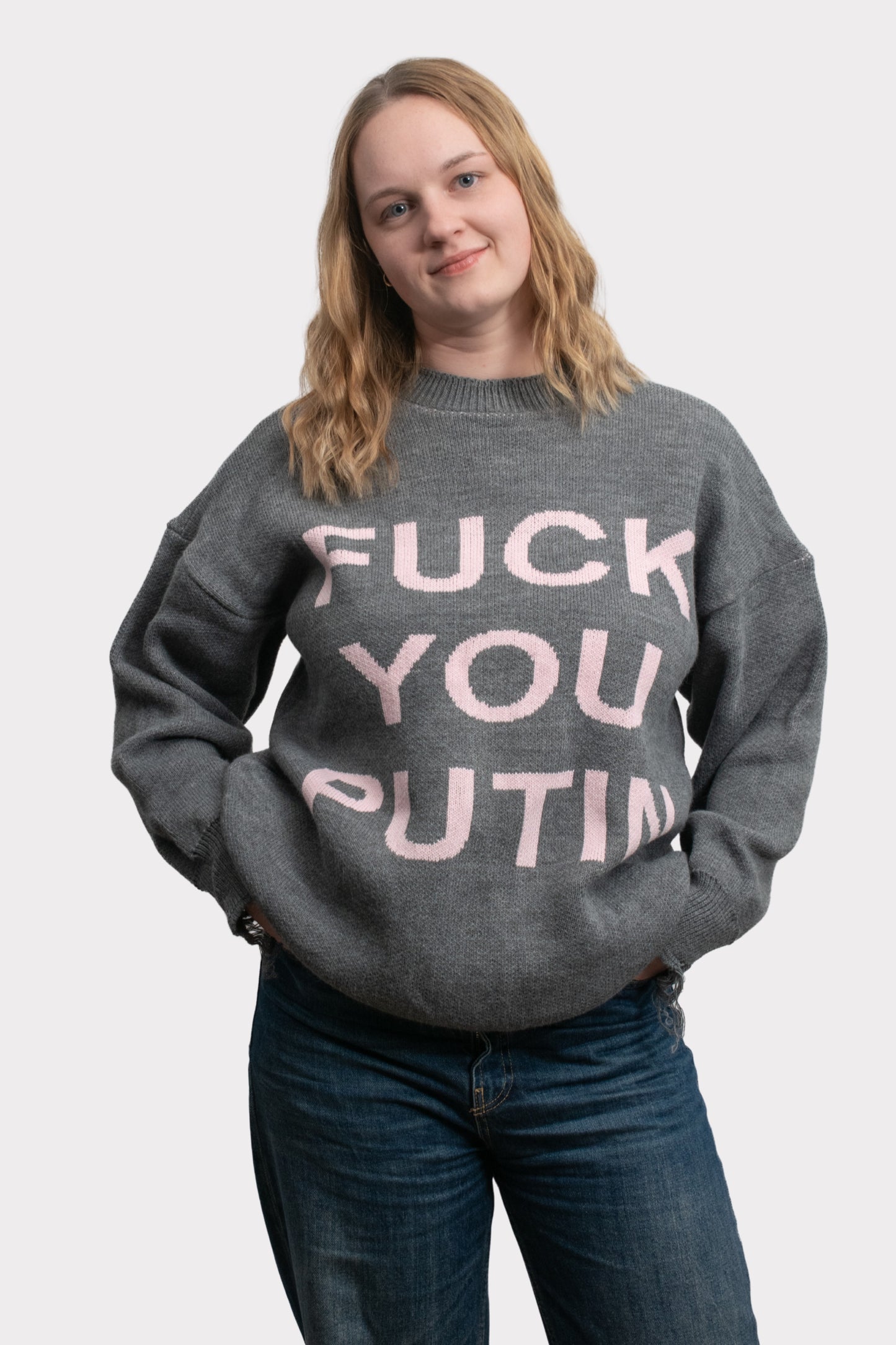 Džemperis "F*ck you putin"