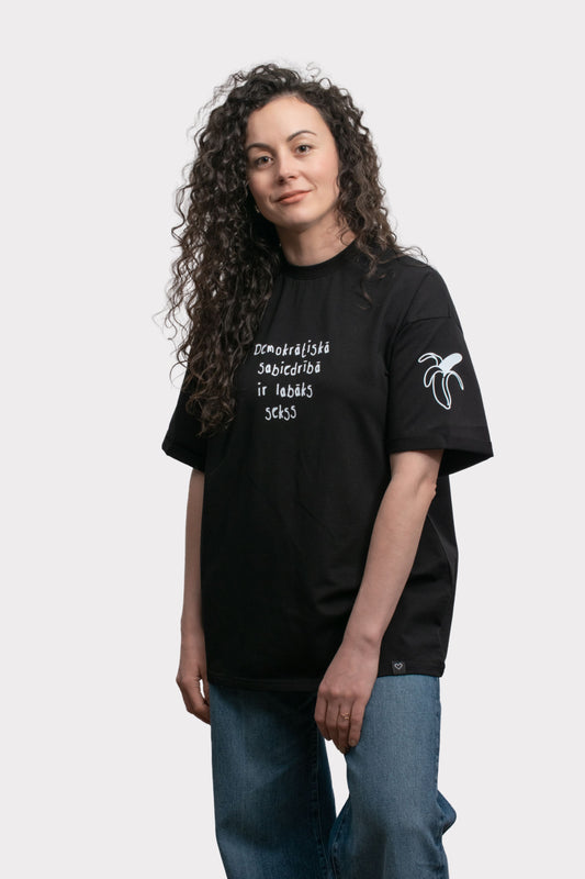 LAMPA T-krekls - "Demokrātiskā sabiedrībā ir labāks sekss"