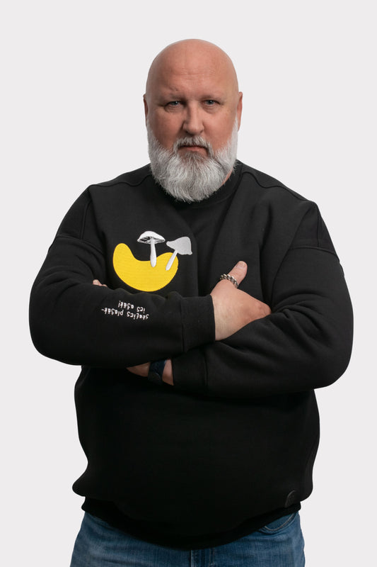 LAMPA džemperis - "Skaties plašāk - ies ašāk"