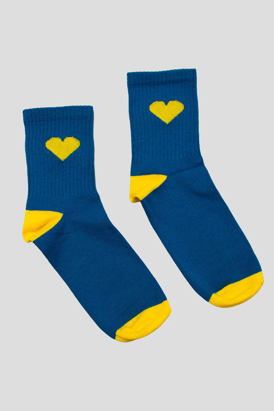 Socks "UA heart"